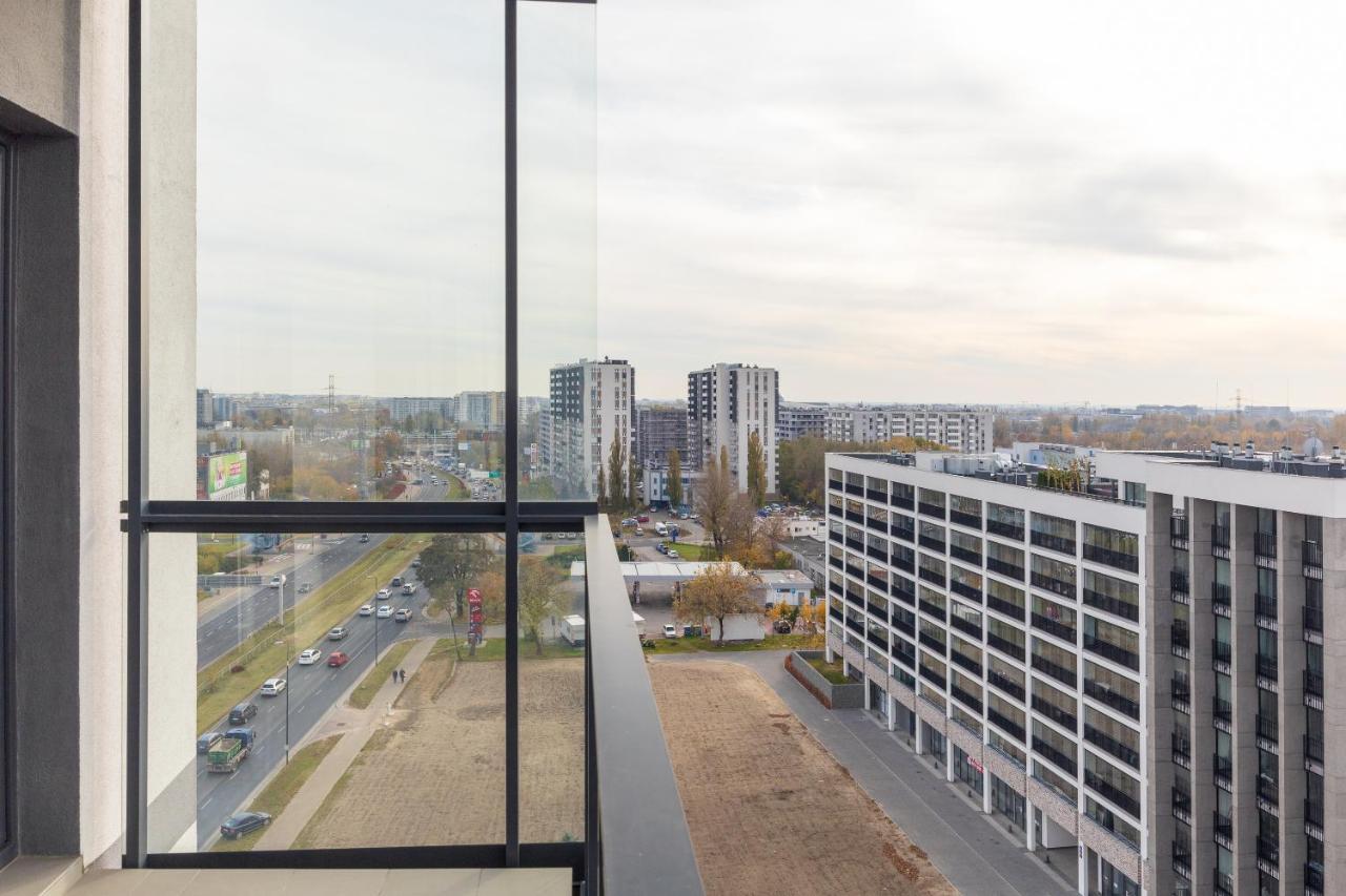 Wola Chic Blue Apartment Varšava Exteriér fotografie