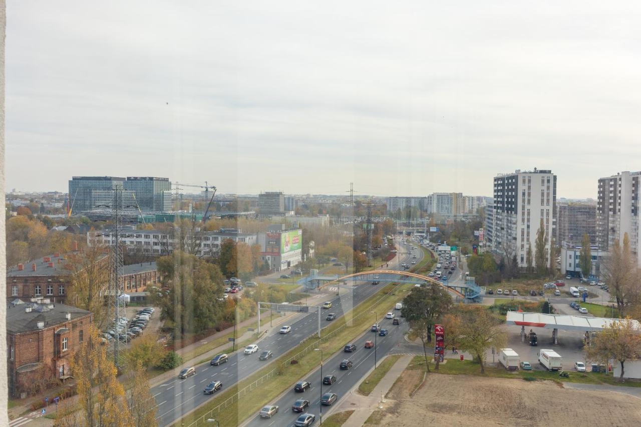 Wola Chic Blue Apartment Varšava Exteriér fotografie