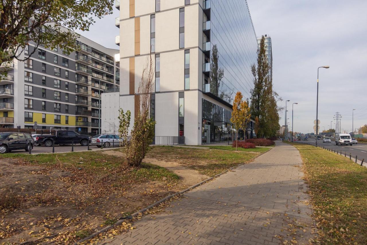Wola Chic Blue Apartment Varšava Exteriér fotografie