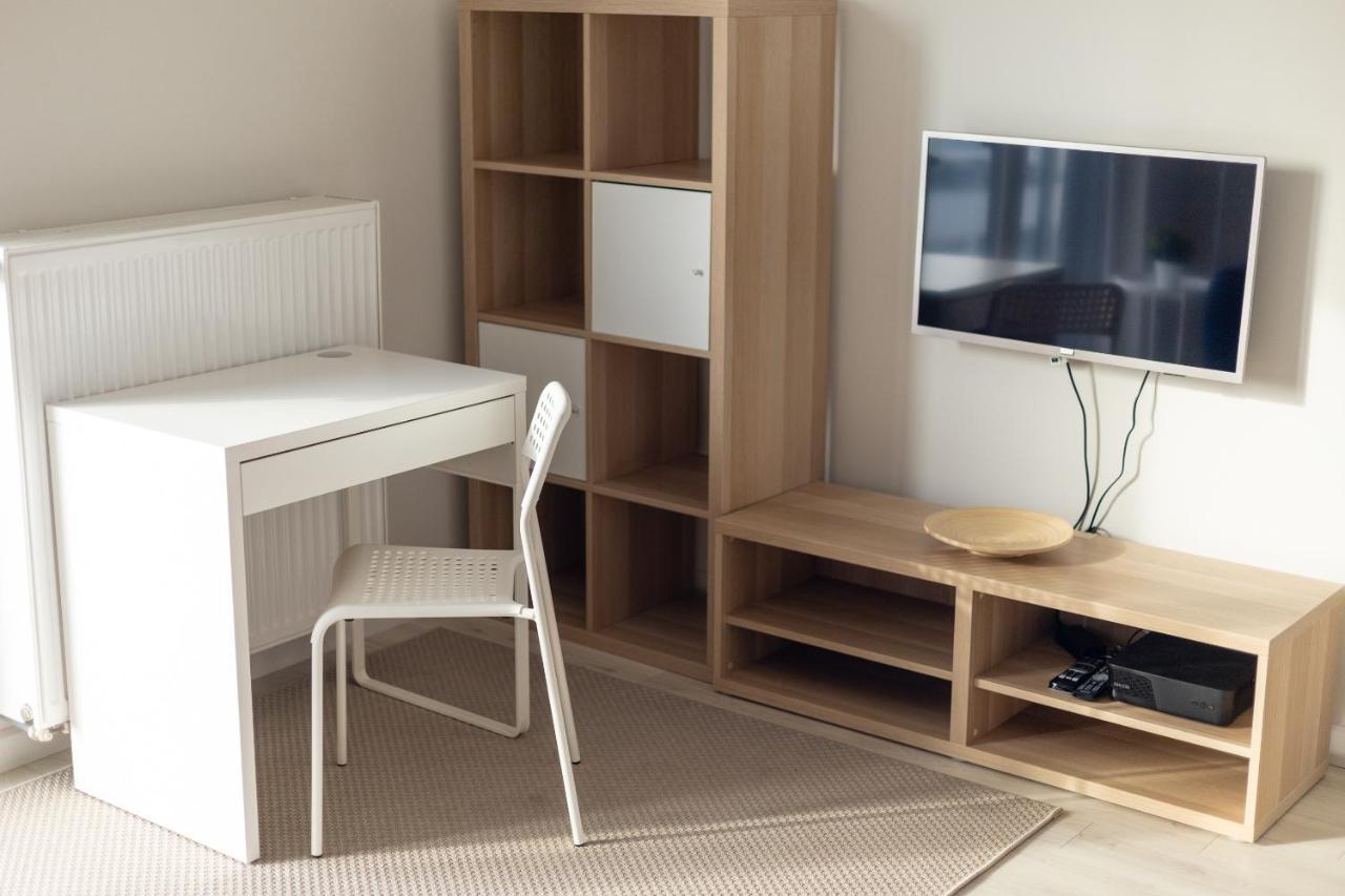 Wola Chic Blue Apartment Varšava Exteriér fotografie